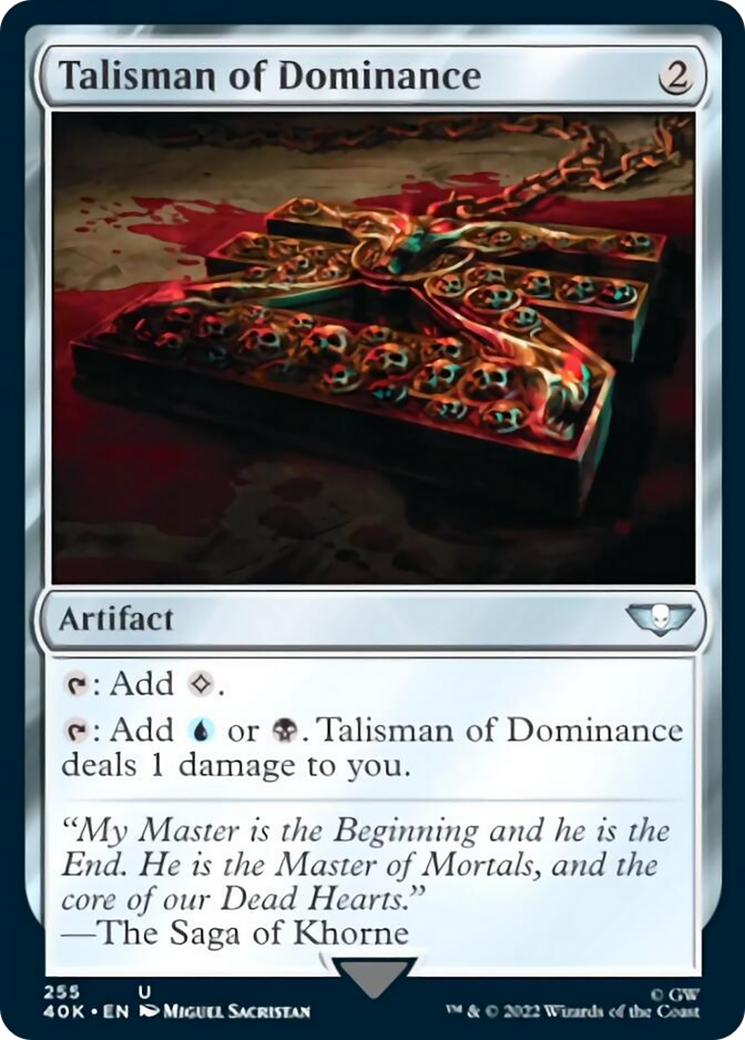 Talisman of Dominance (255) (Surge Foil) [Warhammer 40,000] | Shuffle n Cut Hobbies & Games