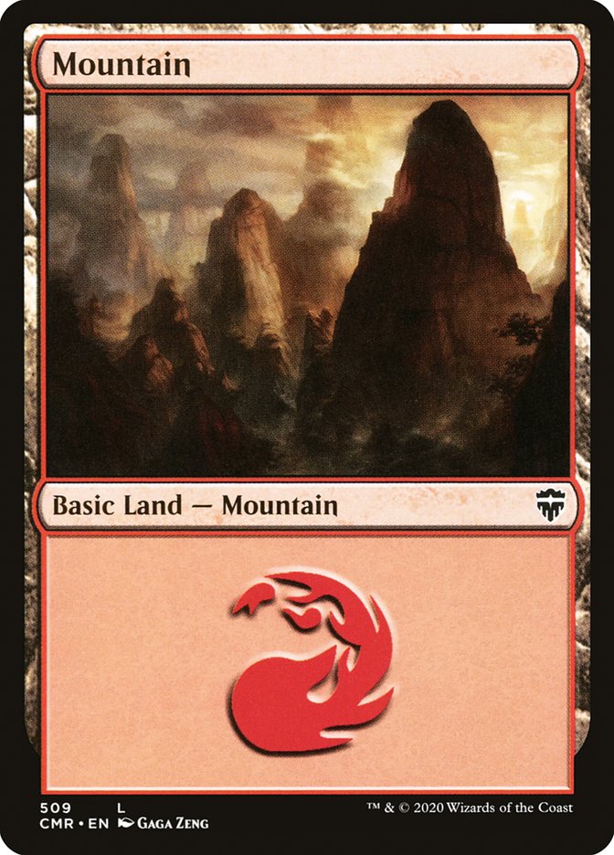 Mountain (509) [Commander Legends] | Shuffle n Cut Hobbies & Games