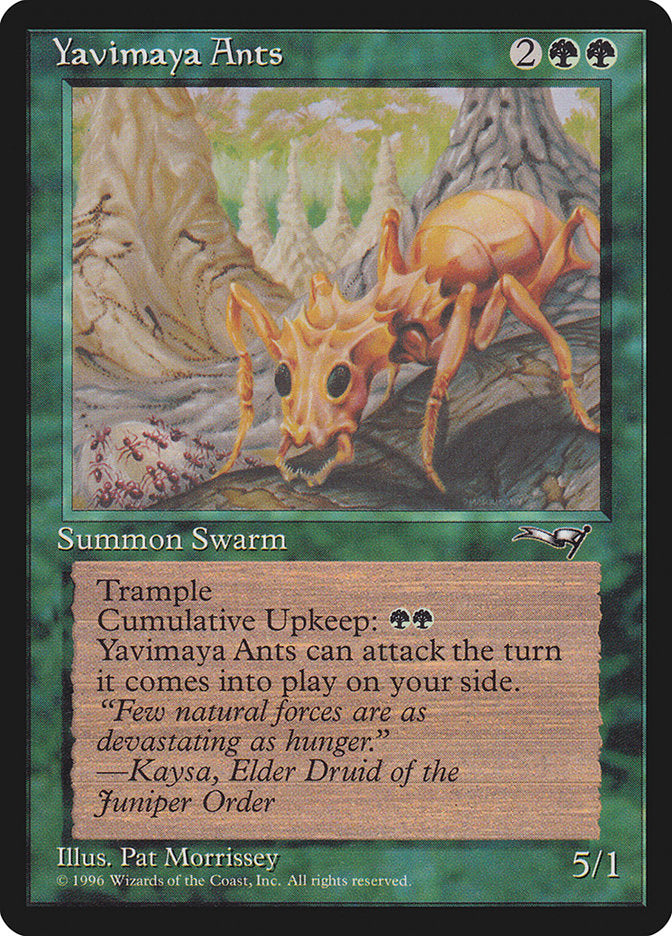 Yavimaya Ants [Alliances] | Shuffle n Cut Hobbies & Games