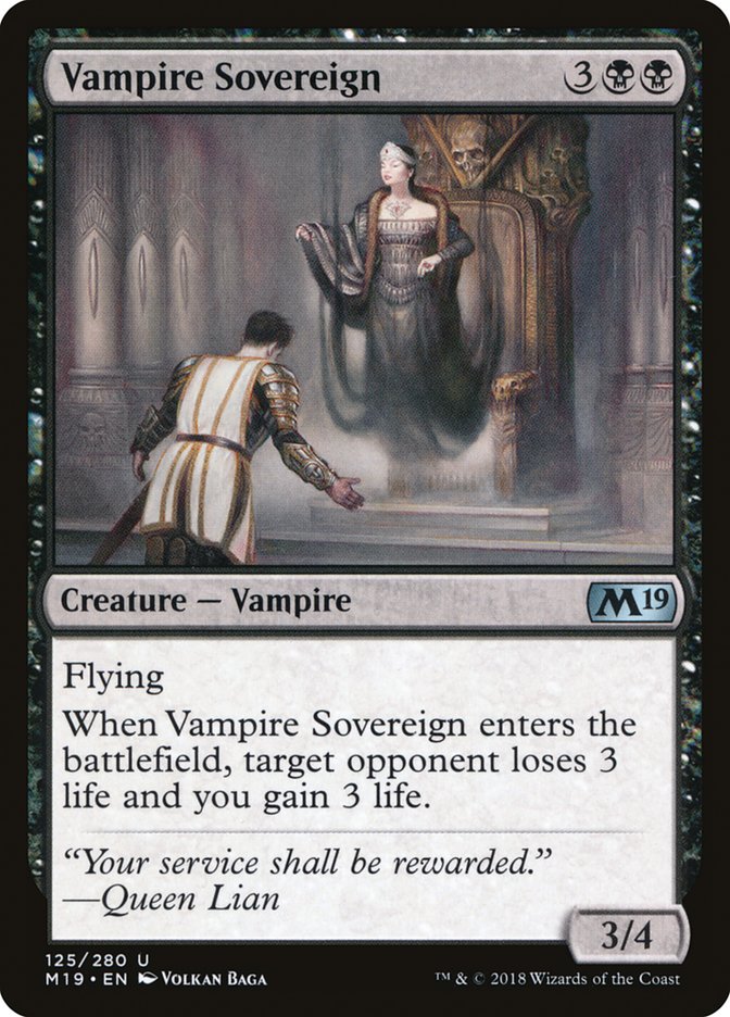 Vampire Sovereign [Core Set 2019] | Shuffle n Cut Hobbies & Games