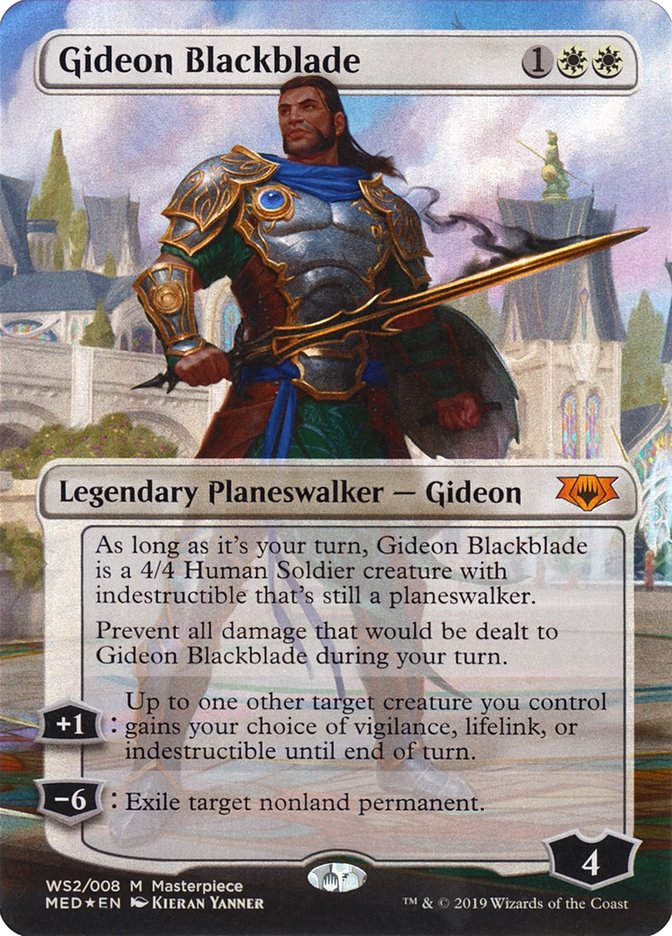 Gideon Blackblade [Mythic Edition] | Shuffle n Cut Hobbies & Games