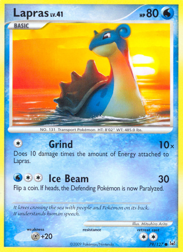 Lapras (79/127) [Platinum: Base Set] | Shuffle n Cut Hobbies & Games