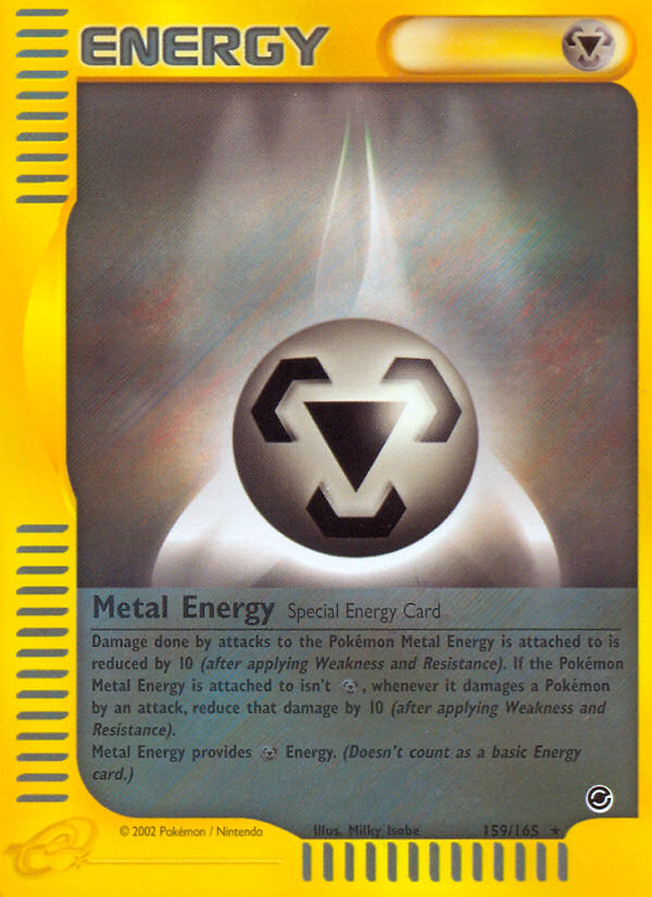 Metal Energy (159/165) [Expedition: Base Set] | Shuffle n Cut Hobbies & Games