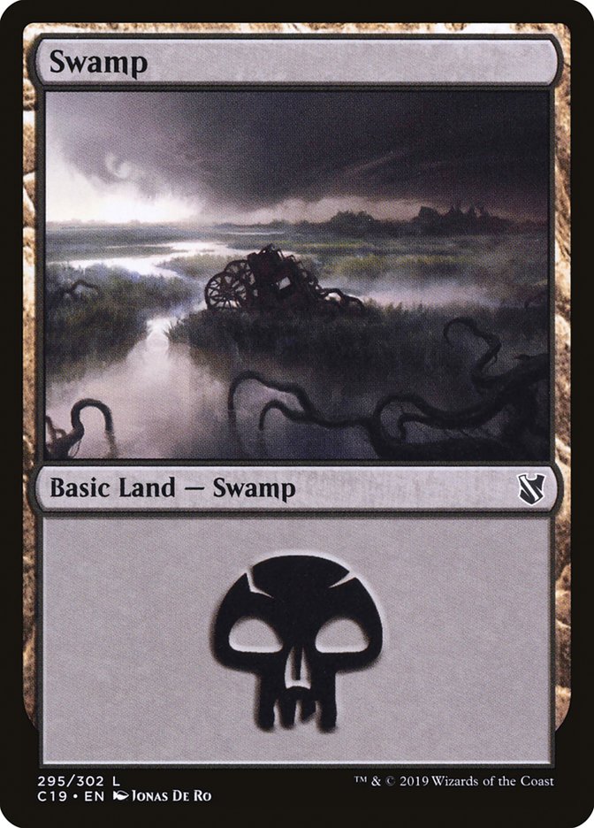 Swamp (295) [Commander 2019] | Shuffle n Cut Hobbies & Games