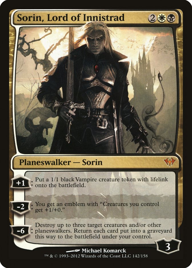 Sorin, Lord of Innistrad [Dark Ascension] | Shuffle n Cut Hobbies & Games