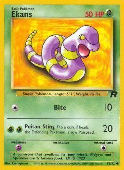 Ekans (56/82) [Team Rocket Unlimited] | Shuffle n Cut Hobbies & Games