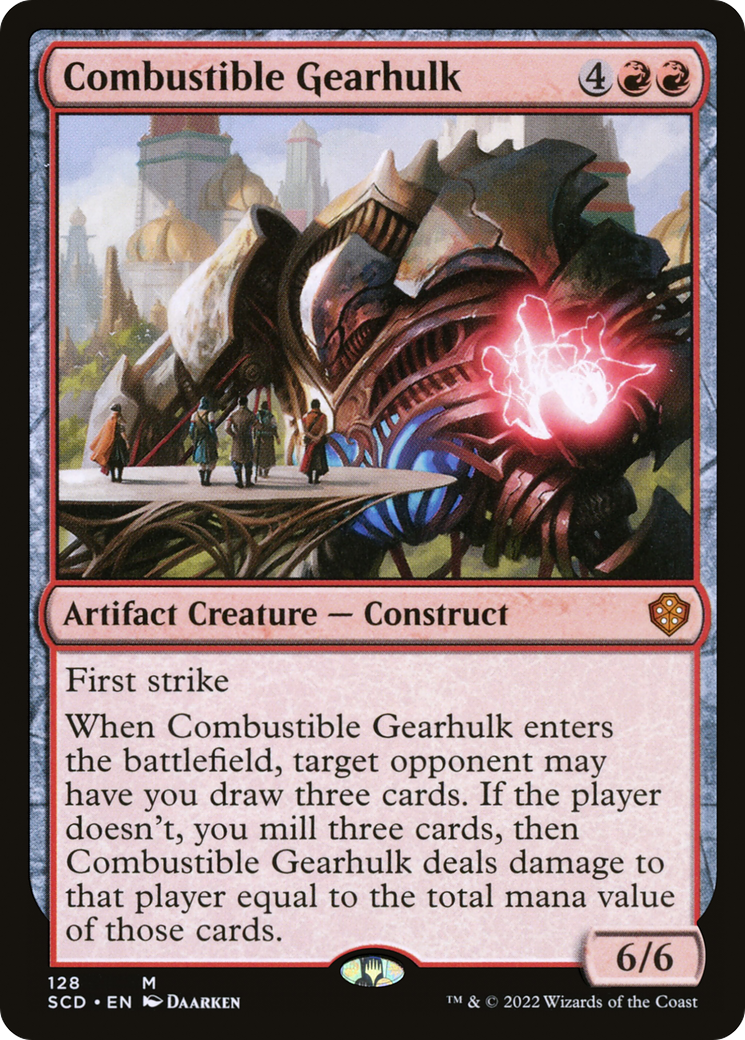 Combustible Gearhulk [Starter Commander Decks] | Shuffle n Cut Hobbies & Games