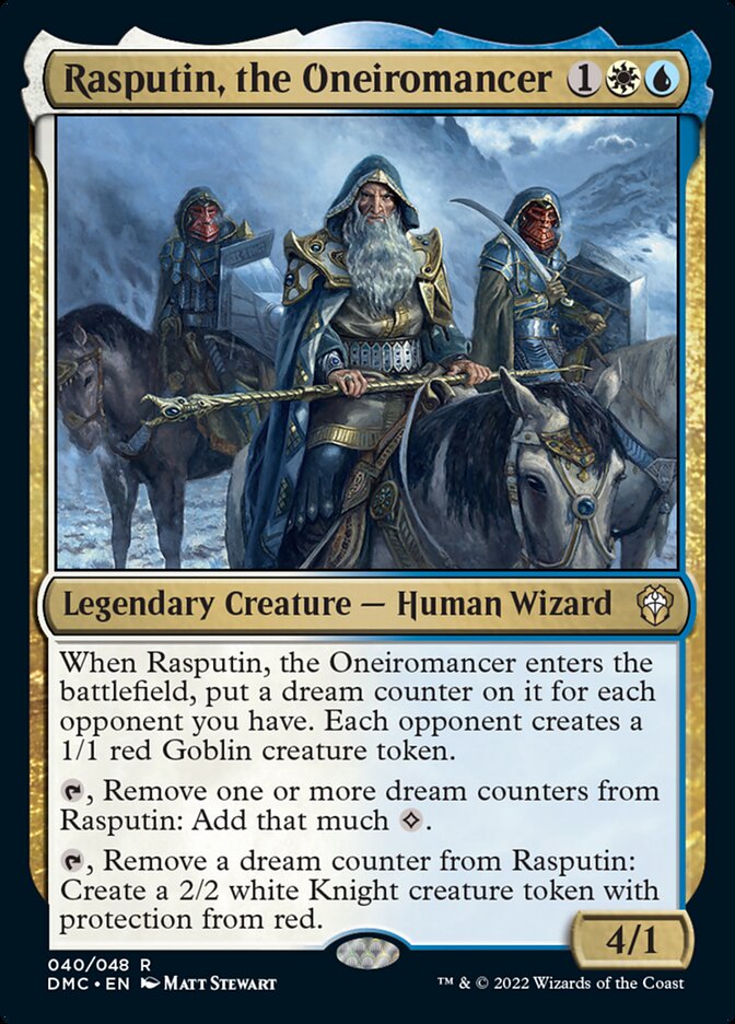 Rasputin, the Oneiromancer [Dominaria United Commander] | Shuffle n Cut Hobbies & Games