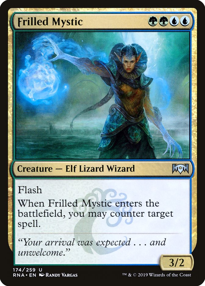 Frilled Mystic [Ravnica Allegiance] | Shuffle n Cut Hobbies & Games