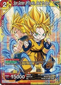 Son Goten & Trunks, Back to Back [EX09-05] | Shuffle n Cut Hobbies & Games