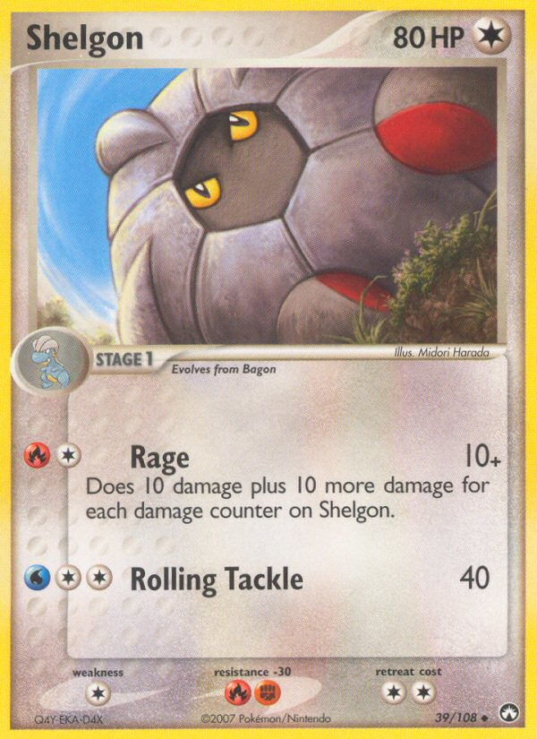 Shelgon (39/108) [EX: Power Keepers] | Shuffle n Cut Hobbies & Games