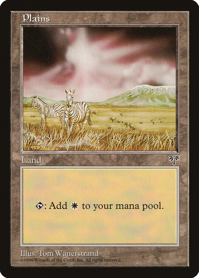 Plains (Zebras / Signature on Left) [Mirage] | Shuffle n Cut Hobbies & Games