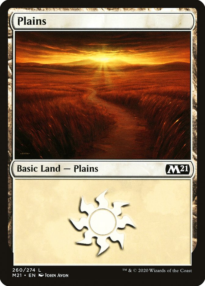 Plains (260) [Core Set 2021] | Shuffle n Cut Hobbies & Games