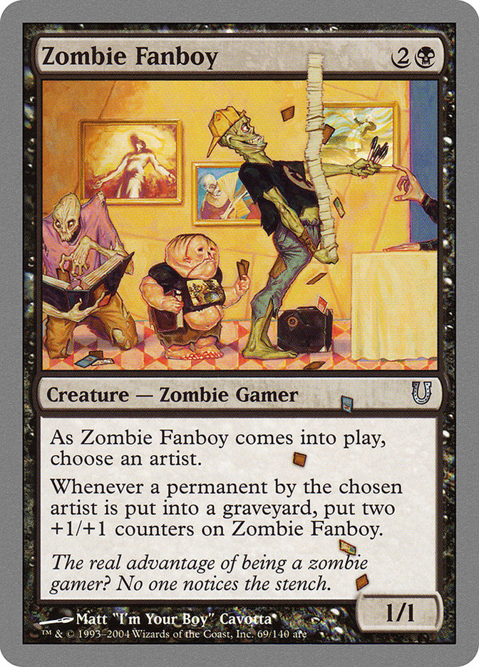 Zombie Fanboy [Unhinged] | Shuffle n Cut Hobbies & Games