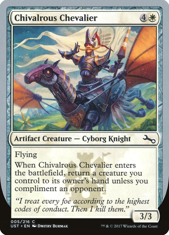 Chivalrous Chevalier [Unstable] | Shuffle n Cut Hobbies & Games