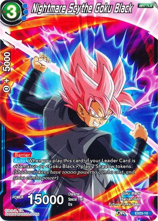 Nightmare Scythe Goku Black [EX03-10] | Shuffle n Cut Hobbies & Games