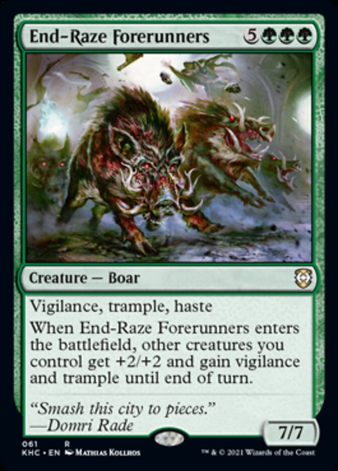 End-Raze Forerunners [Kaldheim Commander] | Shuffle n Cut Hobbies & Games