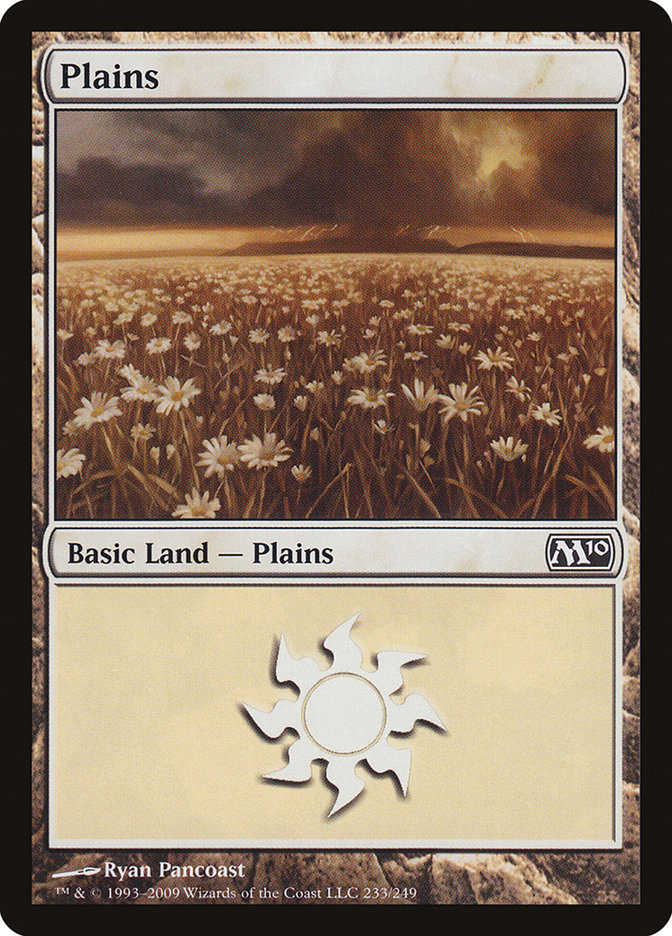 Plains (233) [Magic 2010] | Shuffle n Cut Hobbies & Games