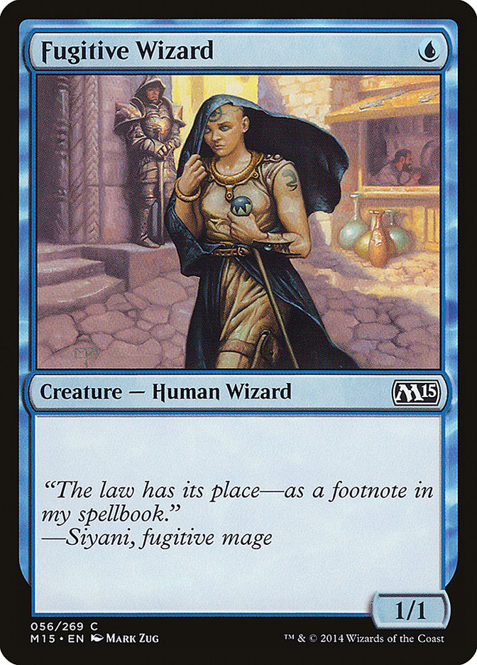 Fugitive Wizard [Magic 2015] | Shuffle n Cut Hobbies & Games