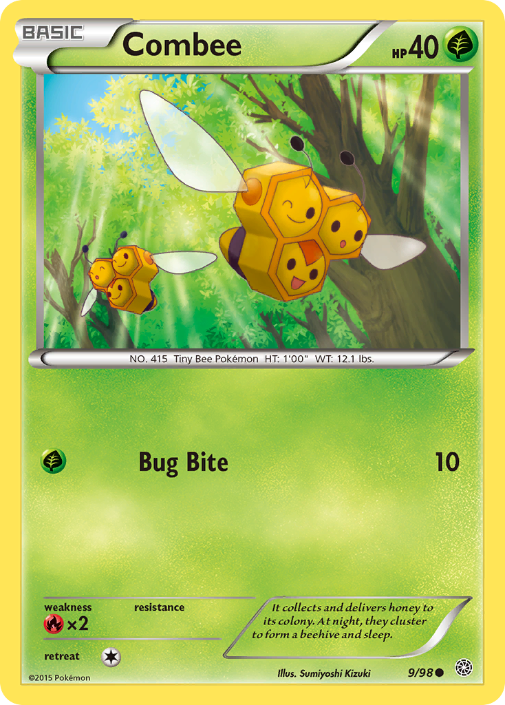 Combee (9/98) [XY: Ancient Origins] | Shuffle n Cut Hobbies & Games