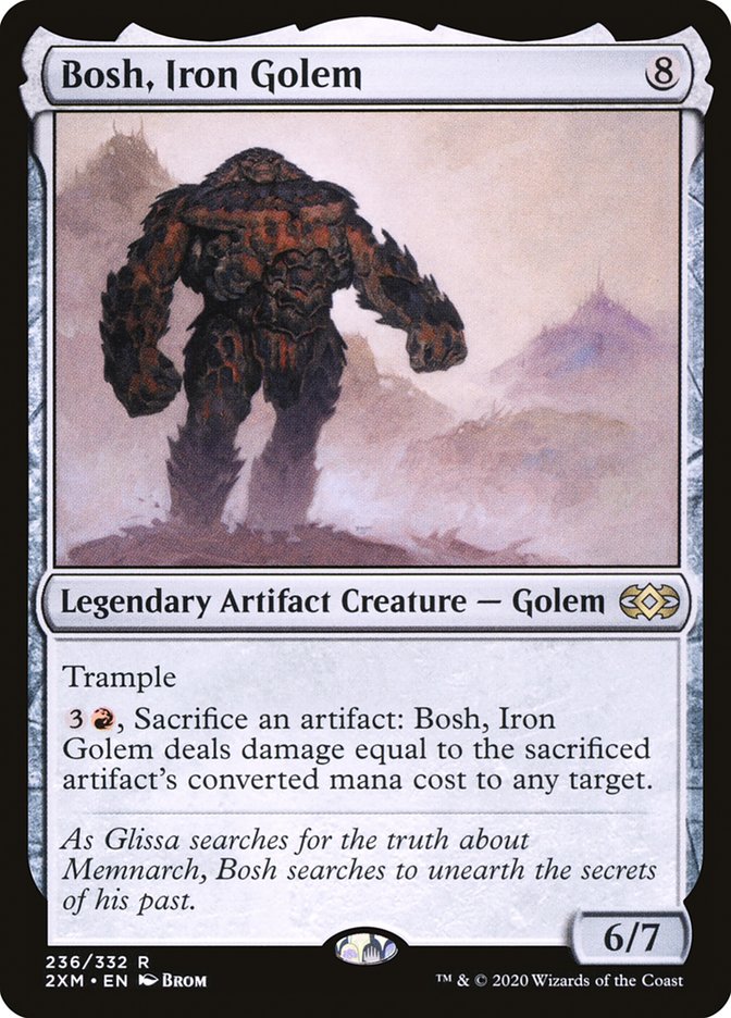 Bosh, Iron Golem [Double Masters] | Shuffle n Cut Hobbies & Games