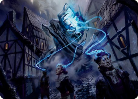 Dreamshackle Geist Art Card [Innistrad: Crimson Vow Art Series] | Shuffle n Cut Hobbies & Games