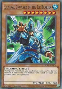 General Grunard of the Ice Barrier [SDFC-EN018] Common | Shuffle n Cut Hobbies & Games