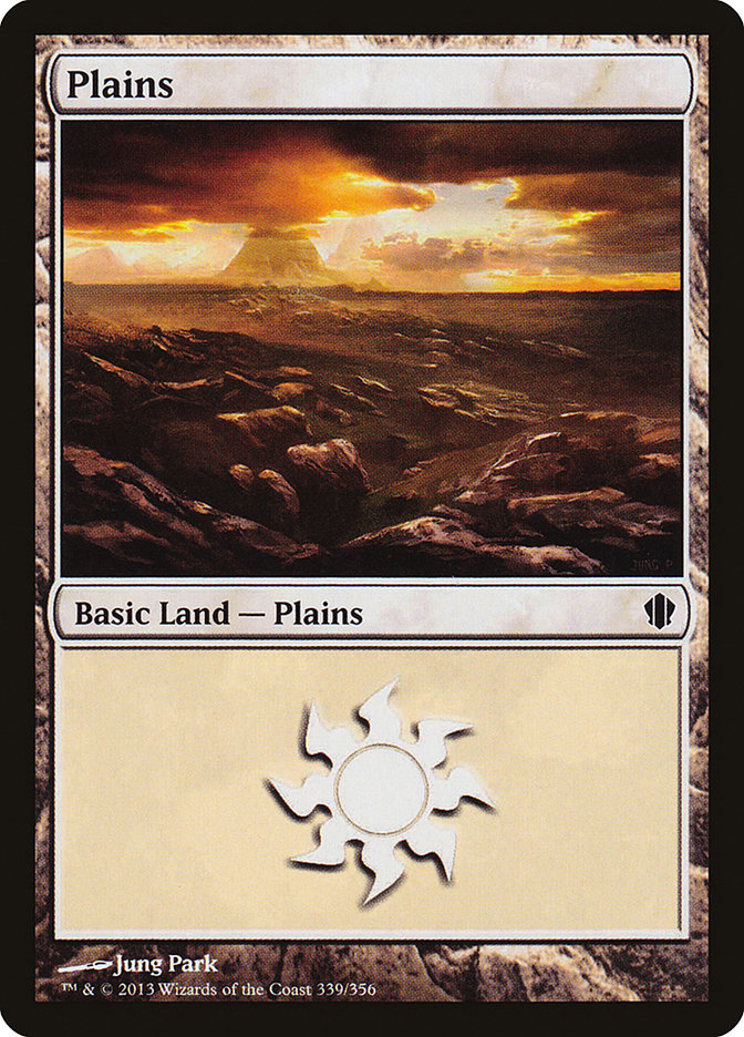 Plains (339) [Commander 2013] | Shuffle n Cut Hobbies & Games