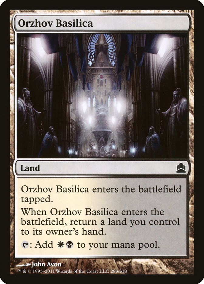 Orzhov Basilica [Commander 2011] | Shuffle n Cut Hobbies & Games