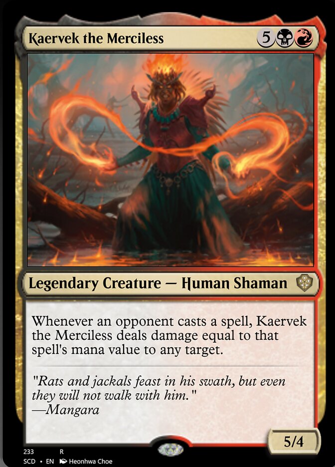 Kaervek the Merciless [Starter Commander Decks] | Shuffle n Cut Hobbies & Games