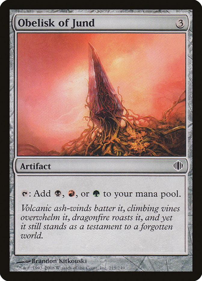 Obelisk of Jund [Shards of Alara] | Shuffle n Cut Hobbies & Games