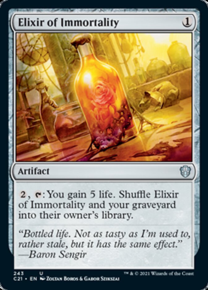 Elixir of Immortality [Commander 2021] | Shuffle n Cut Hobbies & Games