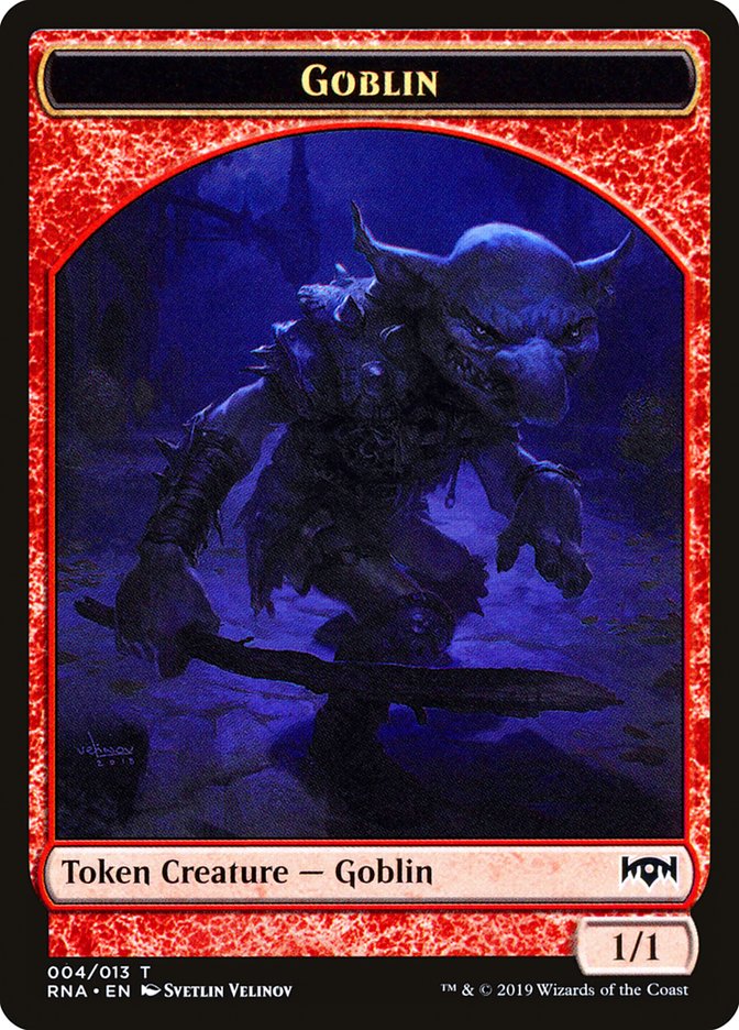 Goblin Token [Ravnica Allegiance Tokens] | Shuffle n Cut Hobbies & Games