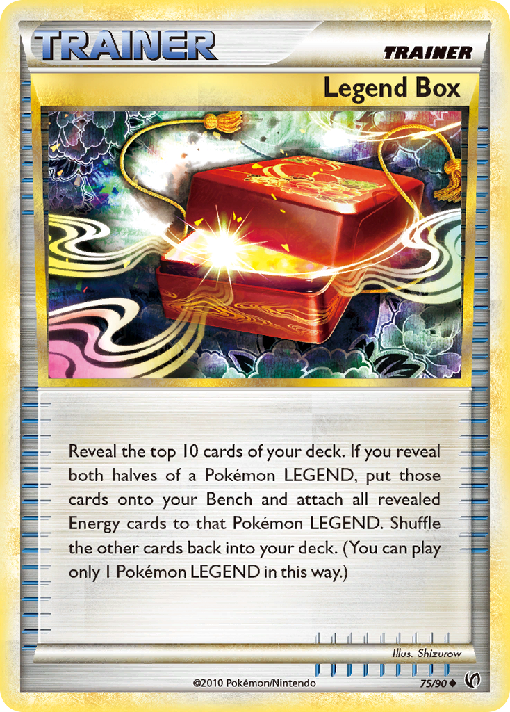 Legend Box (75/90) [HeartGold & SoulSilver: Undaunted] | Shuffle n Cut Hobbies & Games