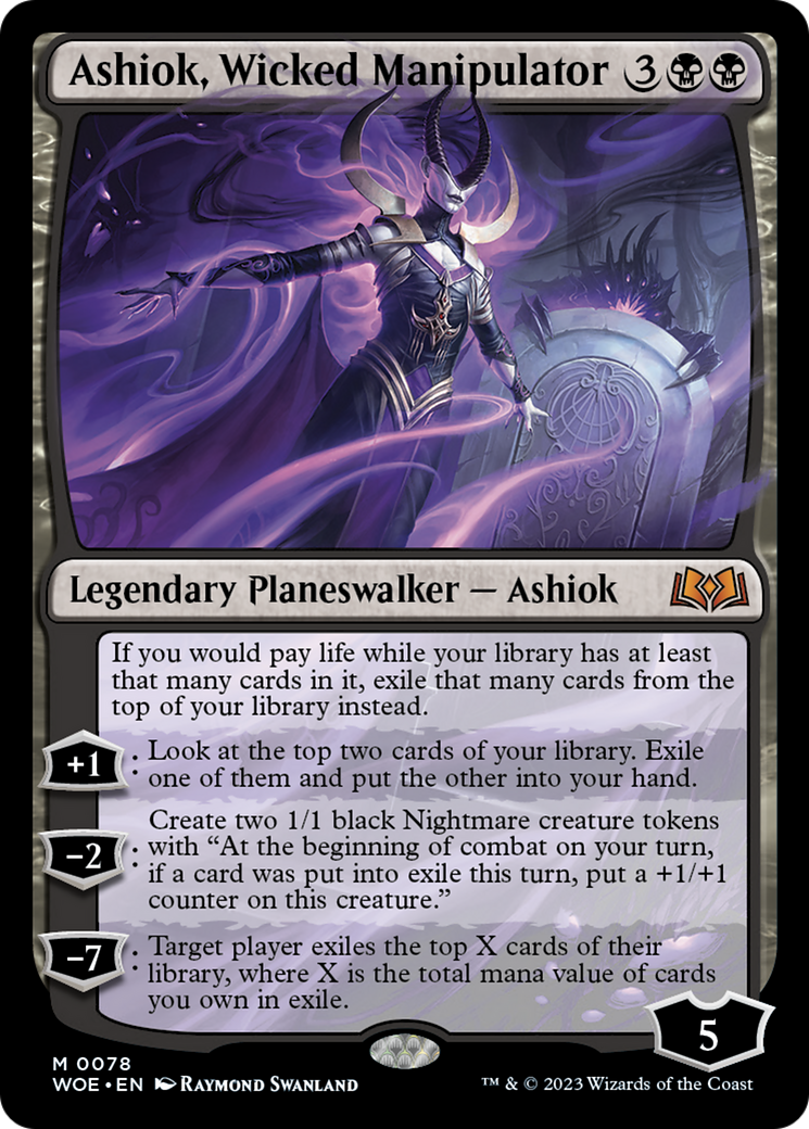 Ashiok, Wicked Manipulator [Wilds of Eldraine] | Shuffle n Cut Hobbies & Games