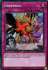 Underdog [BLVO-EN092] Secret Rare | Shuffle n Cut Hobbies & Games