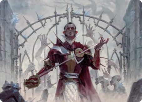 Cemetery Gatekeeper Art Card [Innistrad: Crimson Vow Art Series] | Shuffle n Cut Hobbies & Games