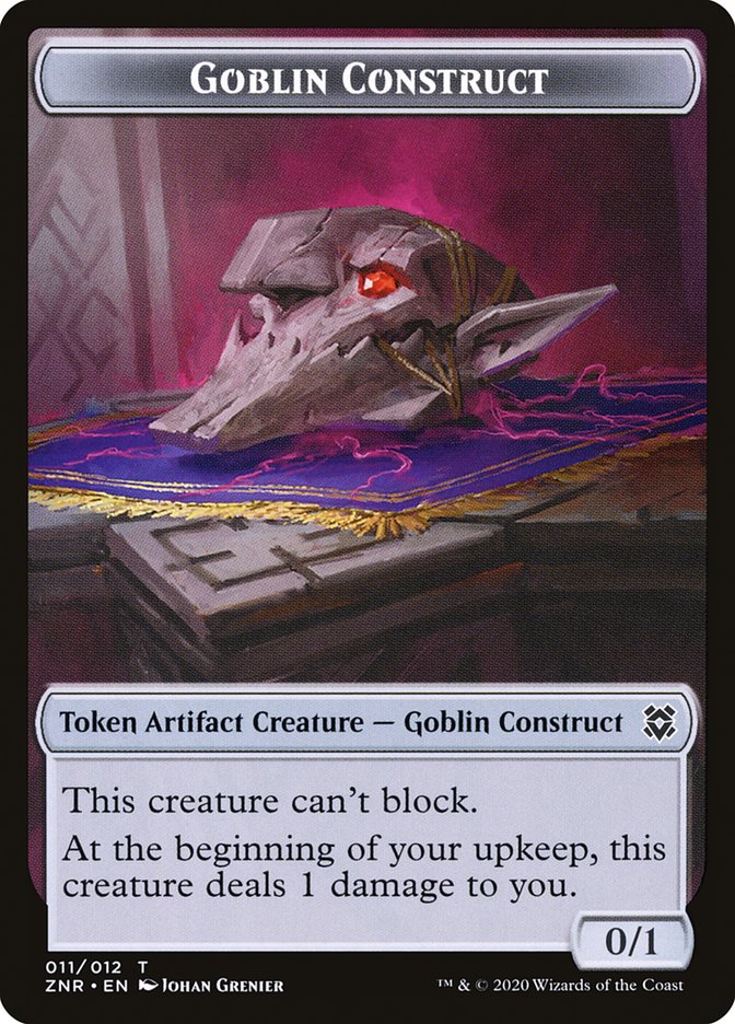 Goblin Construct Token [Zendikar Rising Tokens] | Shuffle n Cut Hobbies & Games