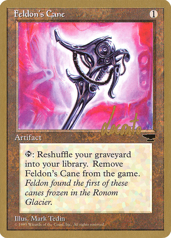 Feldon's Cane (Michael Loconto) [Pro Tour Collector Set] | Shuffle n Cut Hobbies & Games