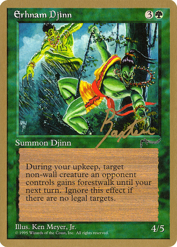 Erhnam Djinn (George Baxter) [Pro Tour Collector Set] | Shuffle n Cut Hobbies & Games