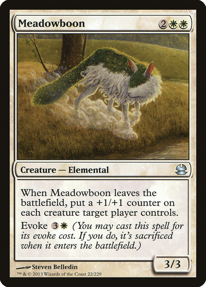 Meadowboon [Modern Masters] | Shuffle n Cut Hobbies & Games