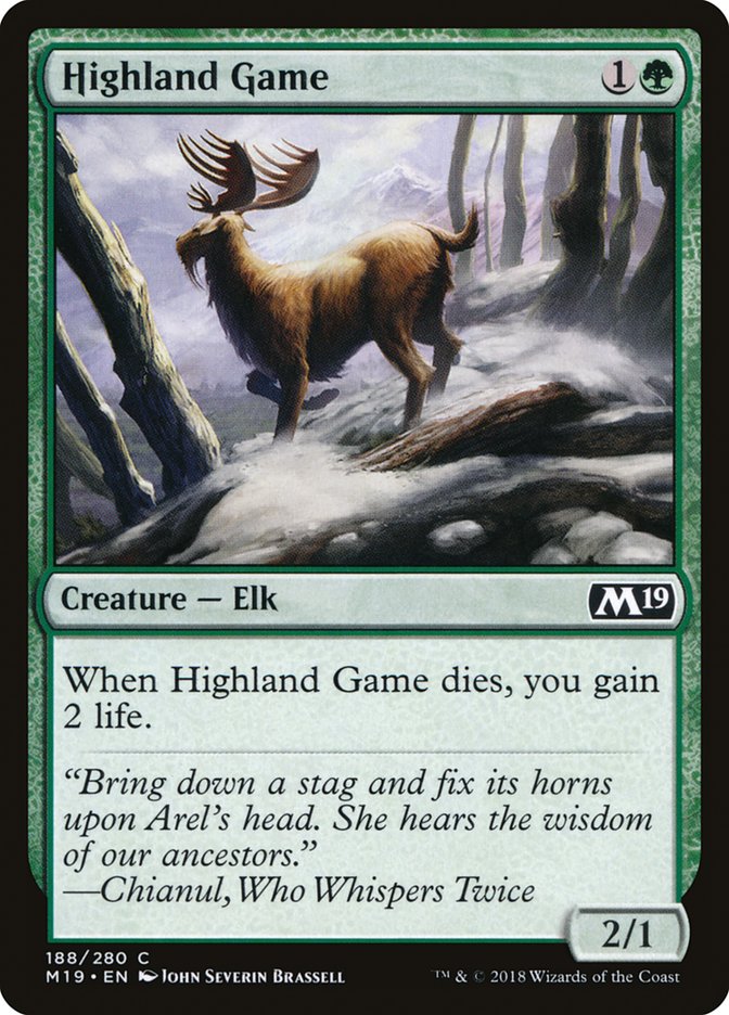 Highland Game [Core Set 2019] | Shuffle n Cut Hobbies & Games