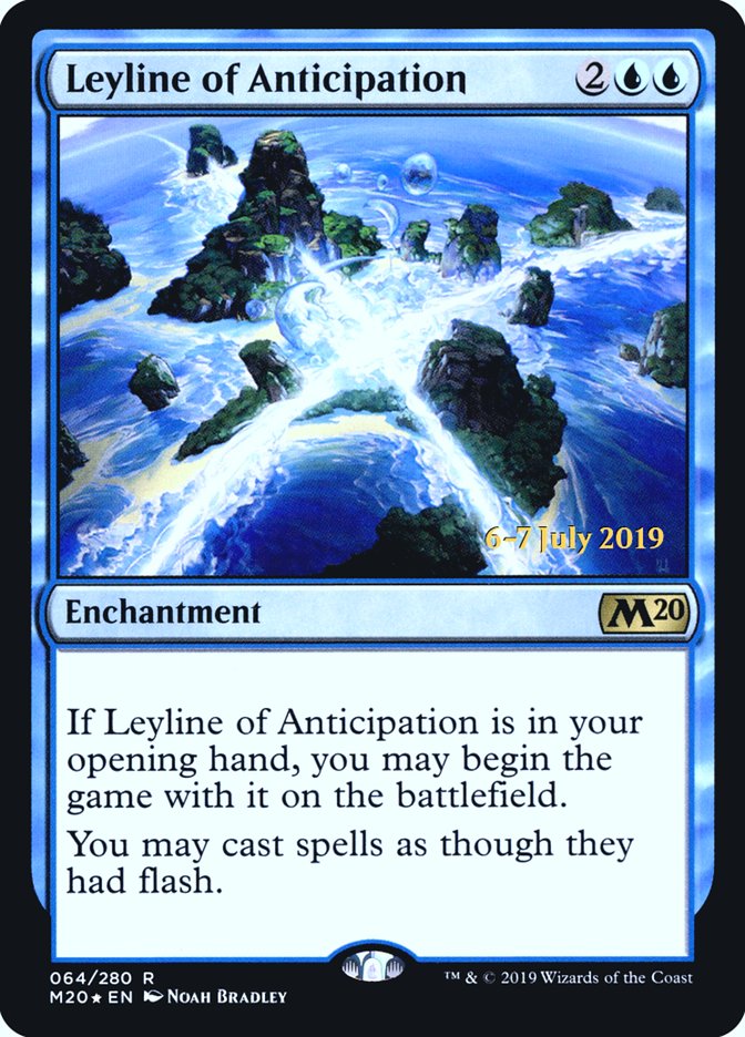 Leyline of Anticipation [Core Set 2020 Prerelease Promos] | Shuffle n Cut Hobbies & Games