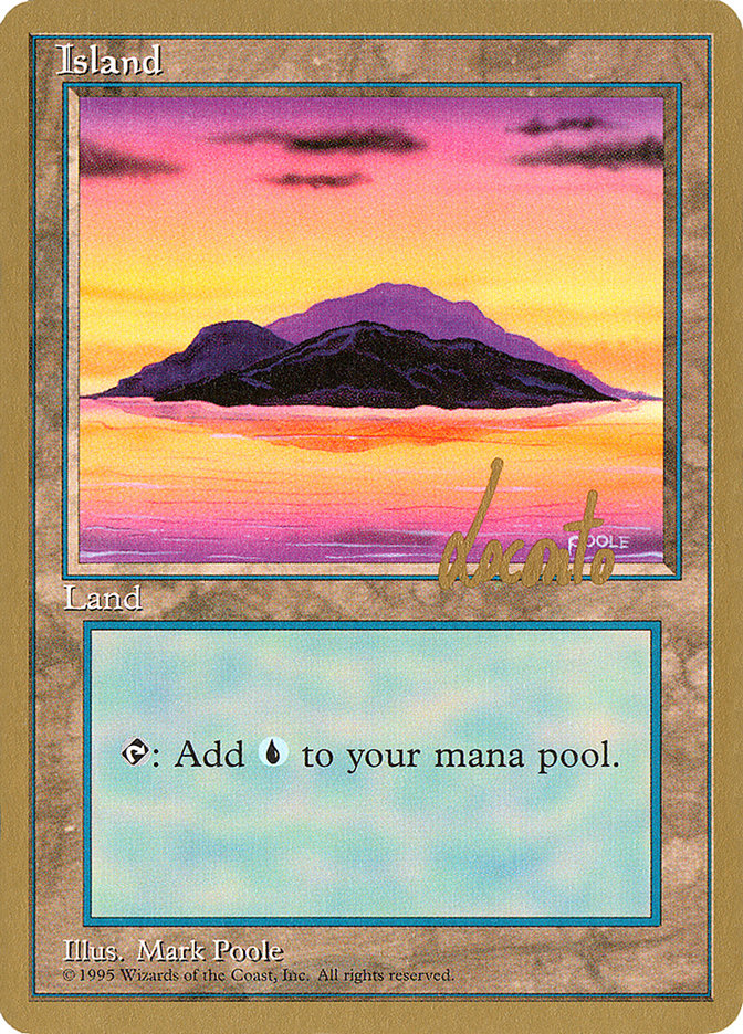 Island (ml368) (Michael Loconto) [Pro Tour Collector Set] | Shuffle n Cut Hobbies & Games