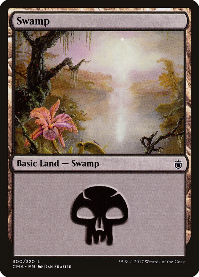 Swamp (300) [Commander Anthology] | Shuffle n Cut Hobbies & Games