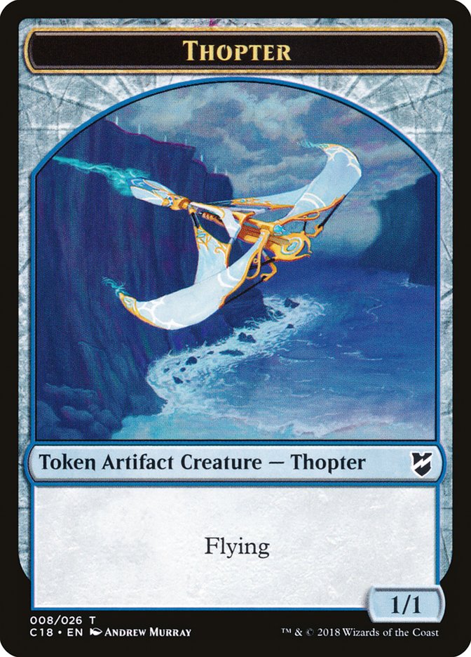 Thopter Token (008/026) [Commander 2018 Tokens] | Shuffle n Cut Hobbies & Games