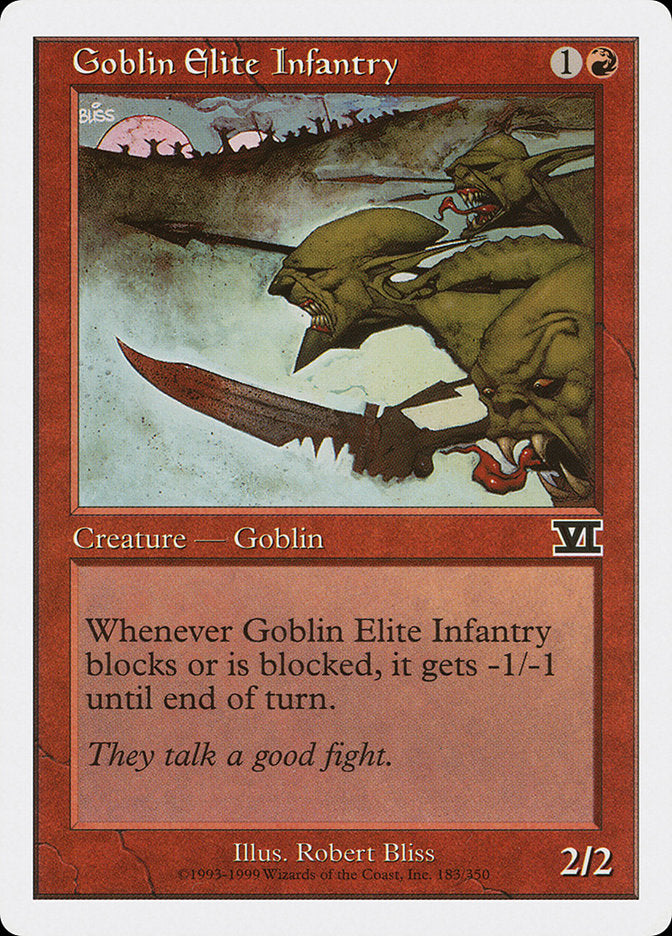 Goblin Elite Infantry [Classic Sixth Edition] | Shuffle n Cut Hobbies & Games