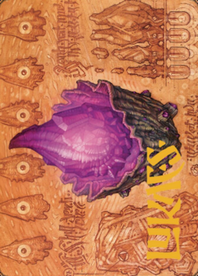 Thorn of Amethyst Art Card (Gold-Stamped Signature) [The Brothers' War Art Series] | Shuffle n Cut Hobbies & Games