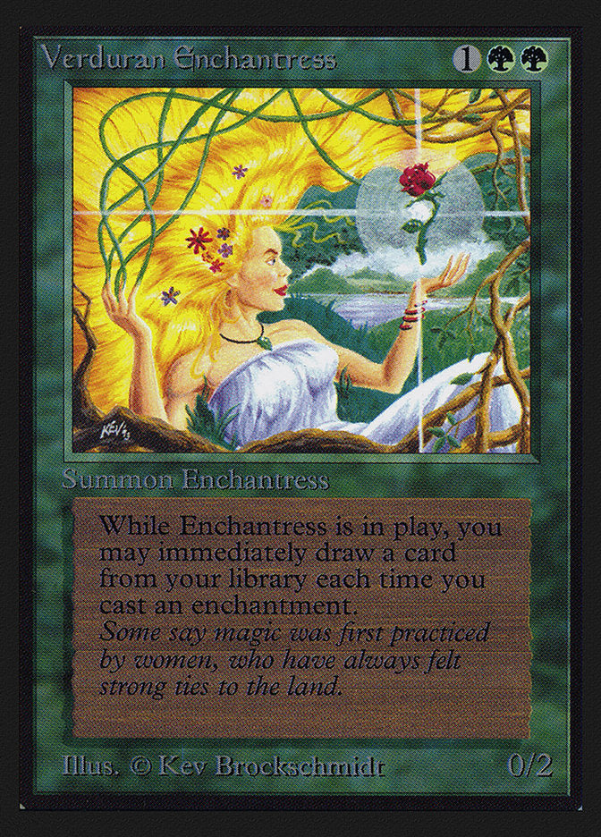 Verduran Enchantress [International Collectors' Edition] | Shuffle n Cut Hobbies & Games