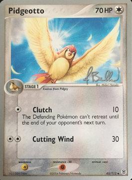 Pidgeotto (45/112) (Eeveelutions - Jimmy Ballard) [World Championships 2006] | Shuffle n Cut Hobbies & Games